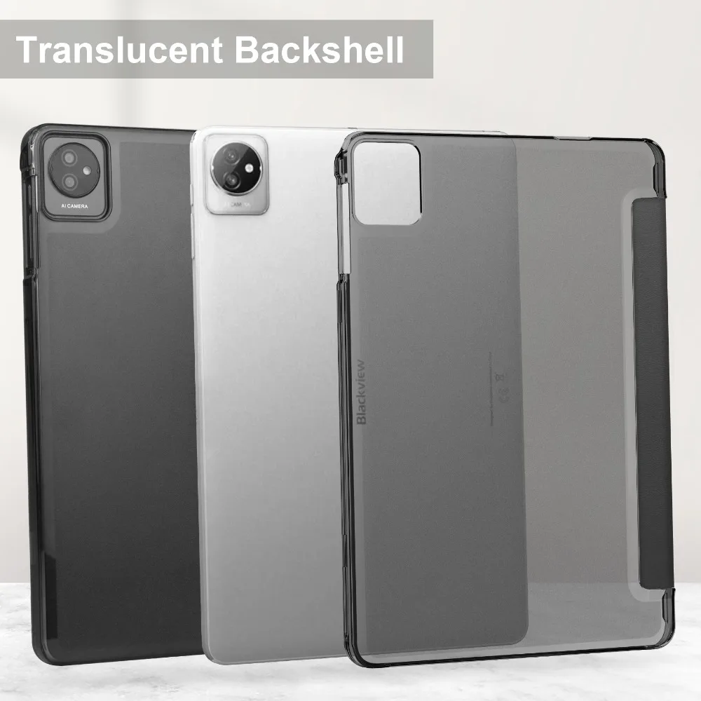 Tri-Folded Stand Case For Blackview Tab 30 70 8 7 WiFi  Oscal Pad 60 70 Case 10.1