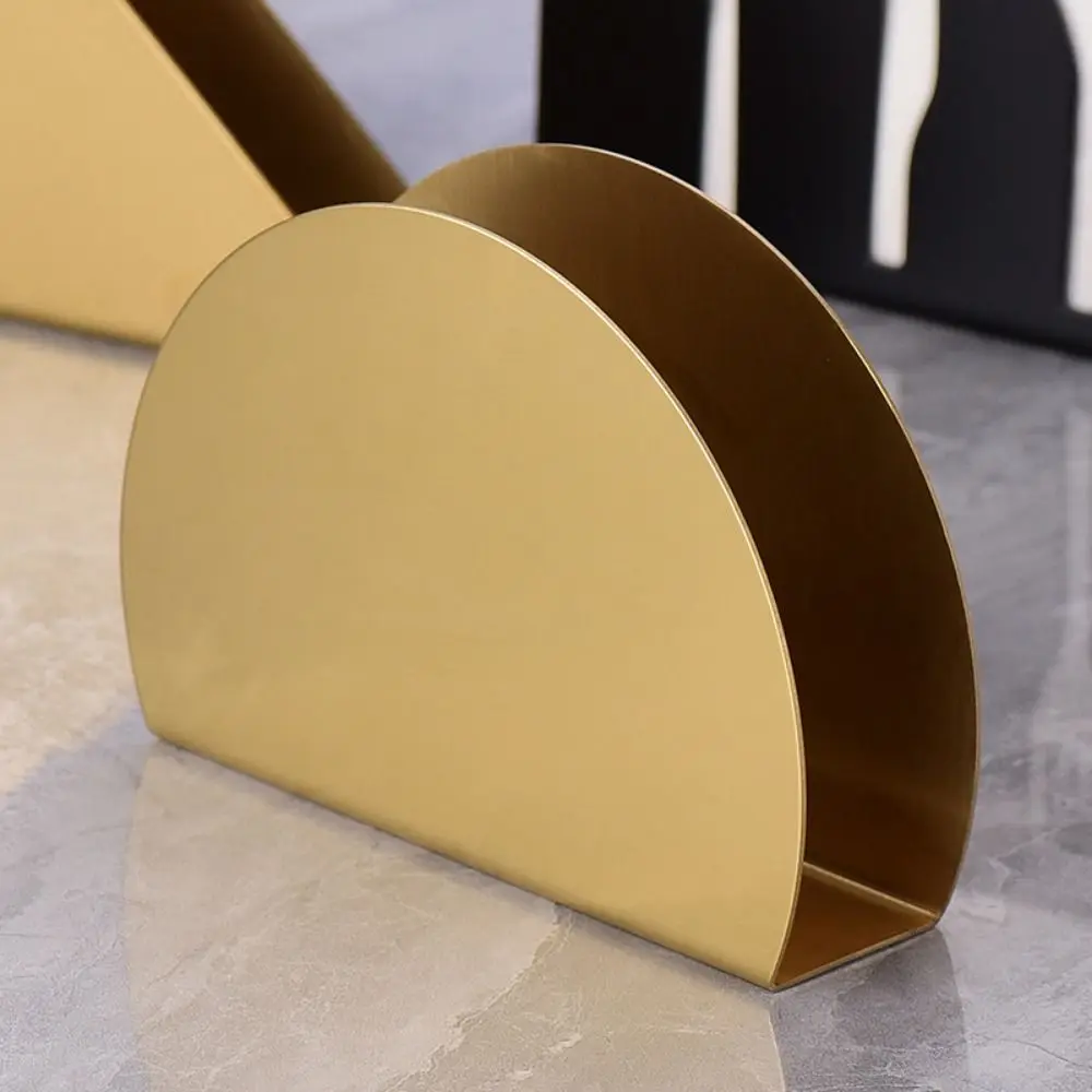 

Simple Stainless Steel Napkin Storage Shelf Heavy Duty Non-Slip Napkin Container Sturdy Decorative Napkin Stand Household