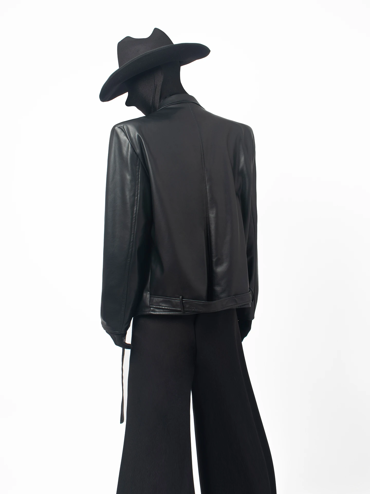 شخصية فو سترات من الجلد الرجال 2025 الخريف جديد الراقية وسيم شيك دراجة نارية جاكيتات الذكور الاتجاه معطف قصير القمم #5