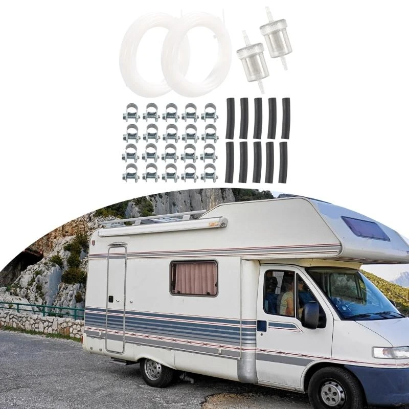 Kits conduite carburant R6FA, y compris les filtres les clips 4m, ligne carburant pour les chauffages