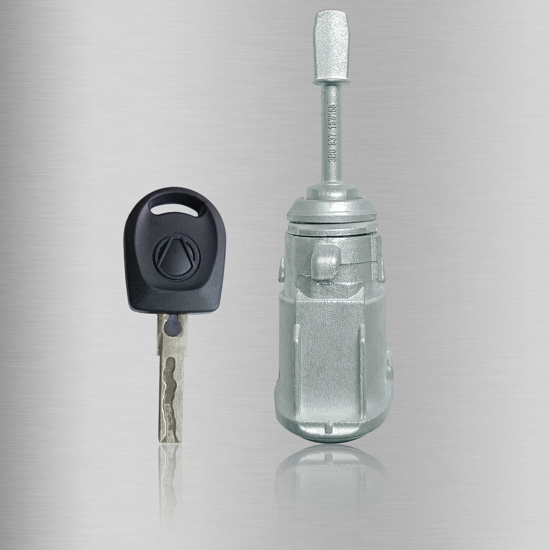 

For VOLKSWAGEN LANGYA LEFT DOOR LOCK CYLINDER 1 KEY Ignition Switch Lock Button Unit Auto Parts OE:3B0837167 168