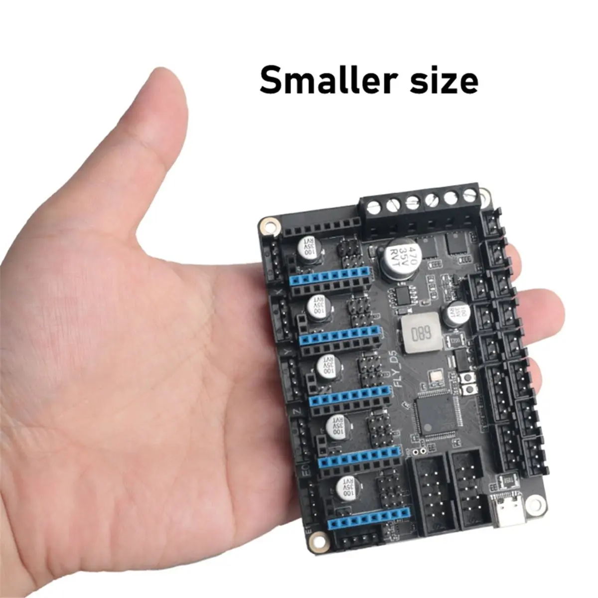 (B63C) Klipper/Marlin Firmware DIY 5 Axis FLY D5 Board UART TMC2209 Motor Driver 3D Printer Parts for Ender 3/5 Voron0.1/0.2