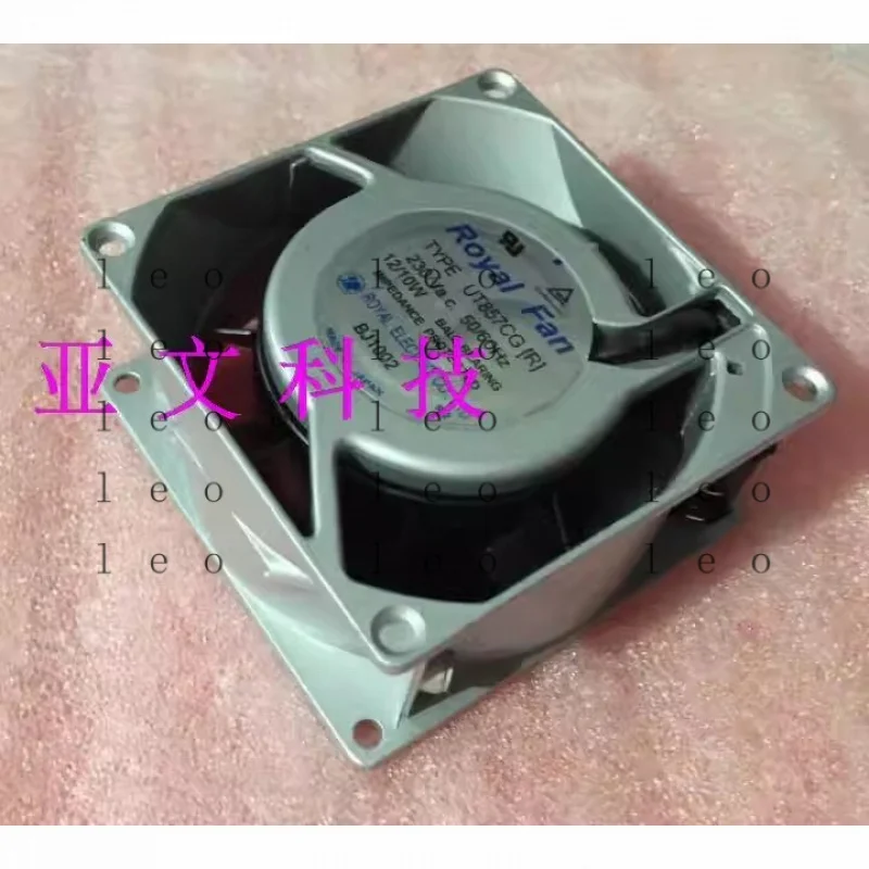 

GG 1PCS for ROYAL FAN UT857CG UT857CG[R] AC230V 12/10W Iron Blade Fan