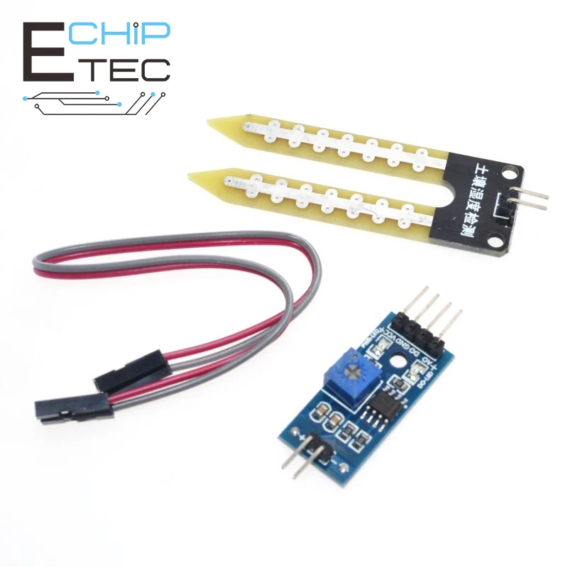 

Soil Moisture Hygrometer Detection Humidity Sensor Module For arduino Development Board DIY Robot Smart Car LM393 Soil Moisture