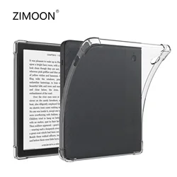 For Kobo Libra Colour/2/H2O Transparent Case for Clara 2E/HD Cover for Kobo Nia Protective Shell for Paperwhite 5/6/7th