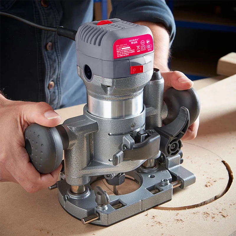 Complete multifunctionele trimmachine Houtbewerking Steken Artefact Graveermachine Gong Machine Elektrisch gereedschap