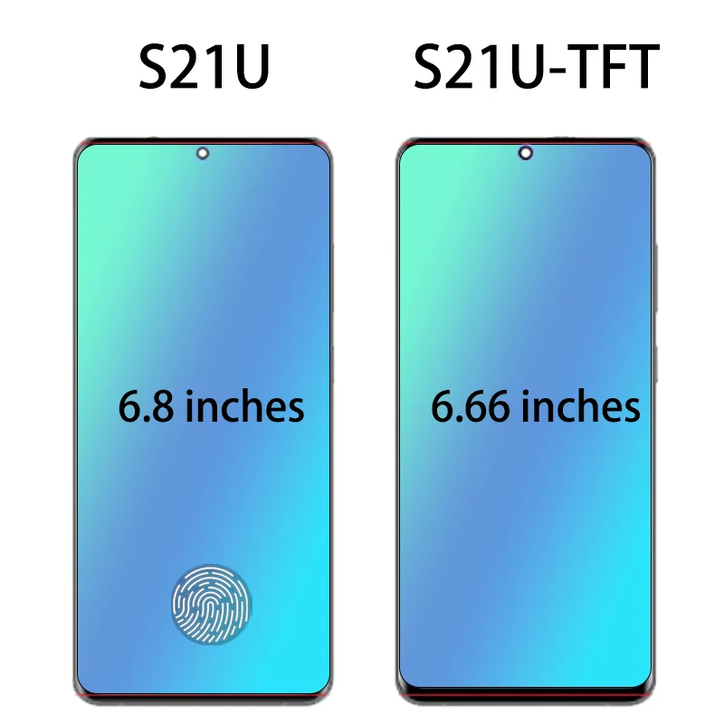 Wyświetlacz TFT LCD z ekranem dotykowym i digitizerem do Samsunga S21 Ultra 5G, do Samsunga S21Ultra G998 G998U G9980 LCD z ramką — zdjęcie produktu 4