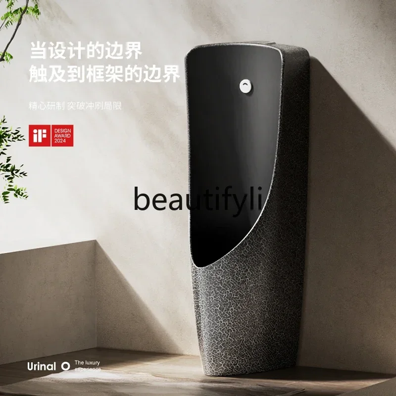 B178 Sensore orinatoio da terra orinatoio con scarico automatico in ceramica da uomo retrò