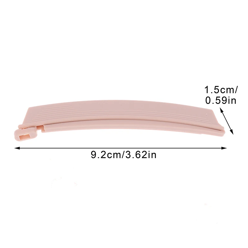 1 pz sacchetto per stomia clip di tenuta riutilizzabile flessibile sacchetto drenabile morsetto chiusura della coda strumenti per la cura postoperatoria clip per sacchetto per colostomia