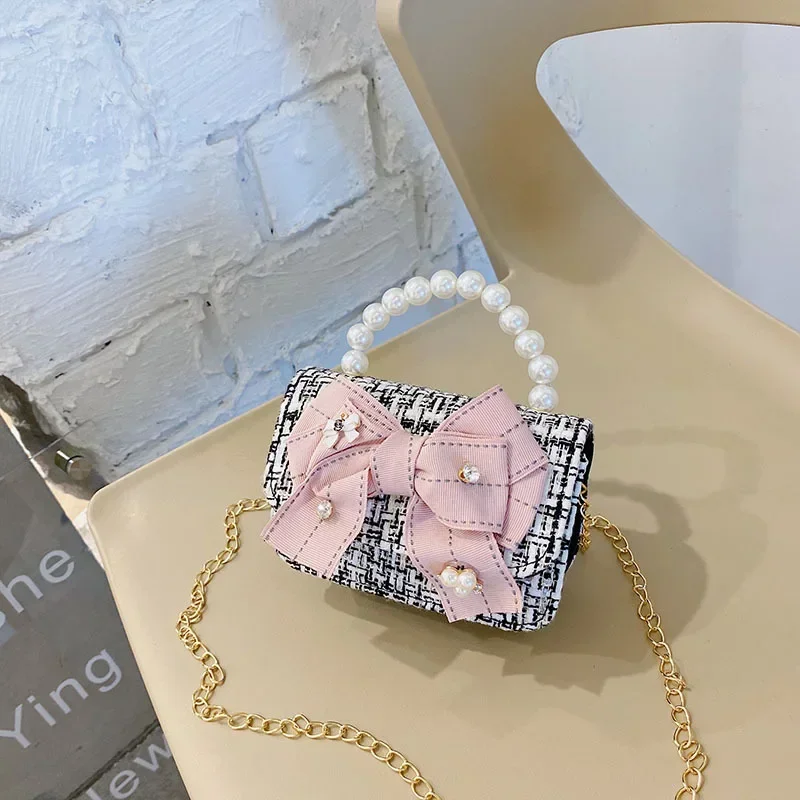 아동가방 Cute Child Bag 2023 New Girl Crossbody Bag Fashion Girl Mini Zero Wallet Bow Child Backpack Toddler Bags Girl Bag شنط اطفال