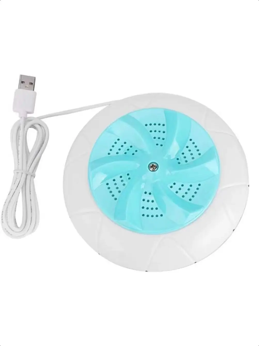 

Mini USB Washing Machine Ultrasound Turbine Portable for Travel Household Cloth (Green)