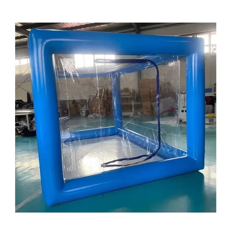 Portable PVC Inflatable Disinfection Tent Airtight Waterproof Quick Setup Shelter for Outdoor Use All Season Emergency