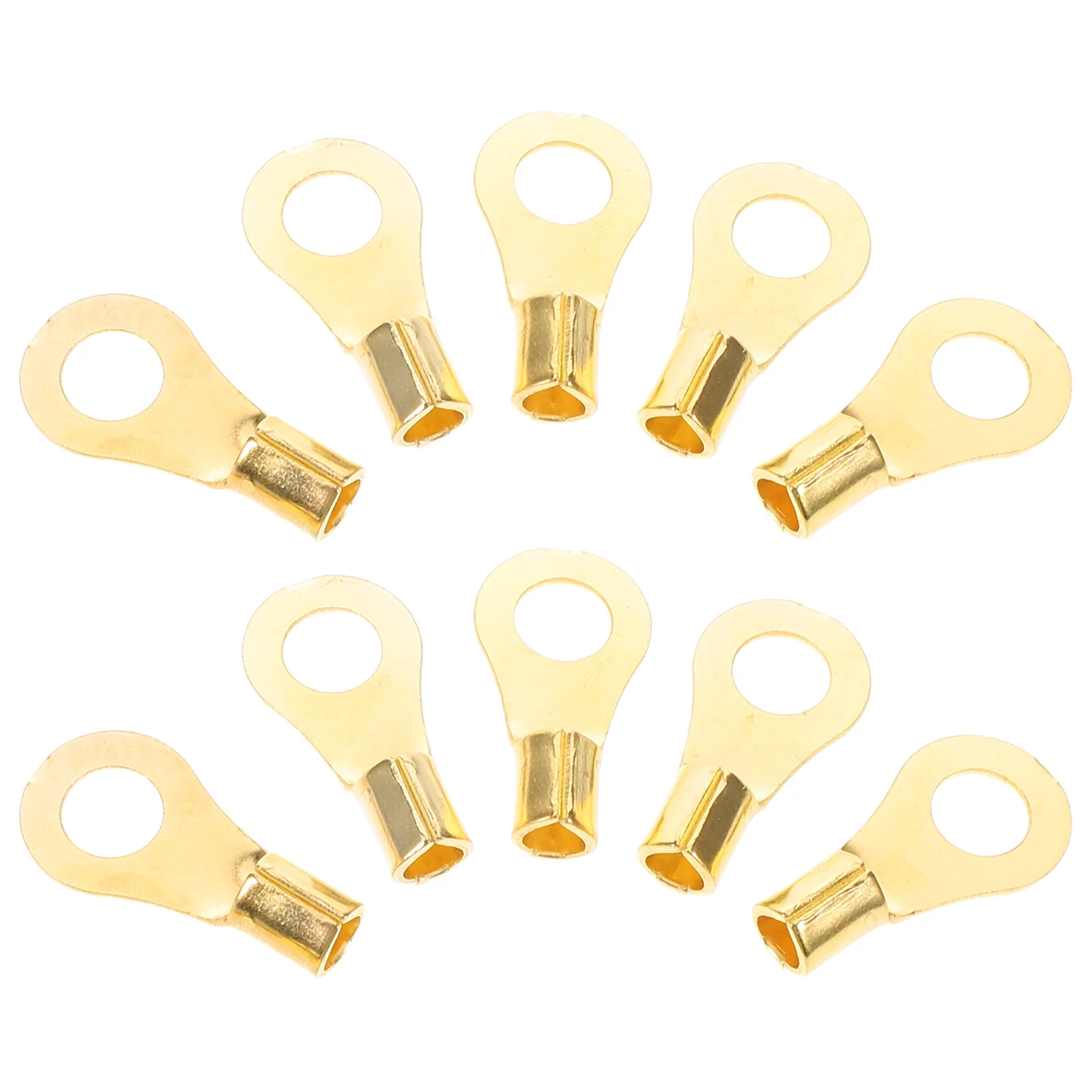 10Pcs Car Audio Wire Terminals Aluminium Copper Easy Install Stable Connection Speaker Wire Connector Electrical Terminal Kit