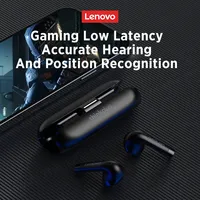 Original Lenovo TW60 TWS Bluetooth V5.3 Sport Headset HiFi Sound Noise Reduction Earbuds Low Latency Gaming Earphones