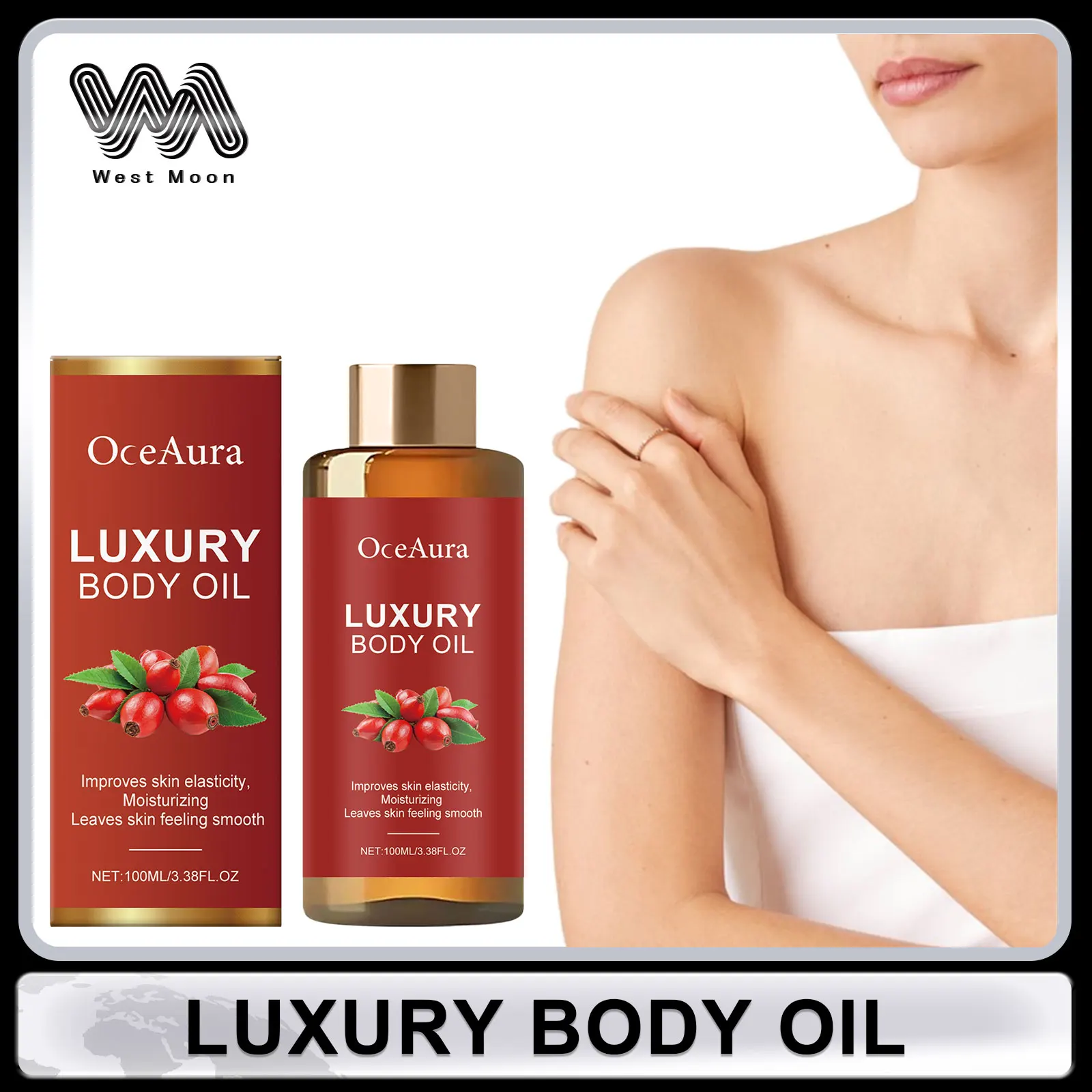 

Firming Body Oil Lifting Reduce Fine Lines Improve Sagging Skin Shrink Pores Smooth Brightening Rejuvenating Body Massage Oil