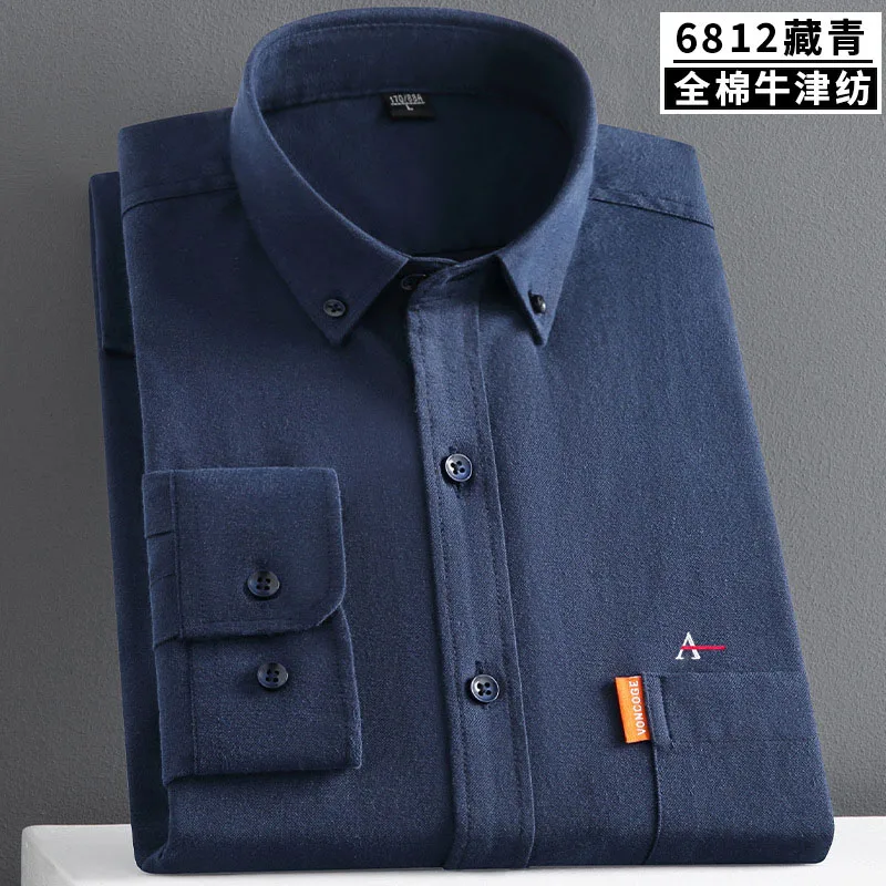 Camisa de manga larga para hombre, ropa informal de marca, bolso masculino, 2023