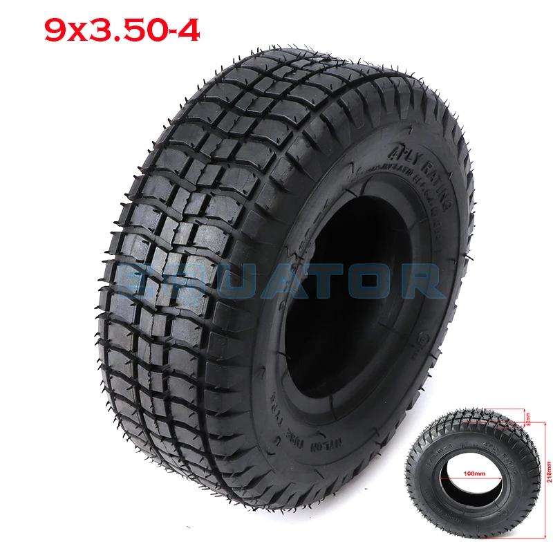 

9 Inch 9x3.50-4 Butyl Inner Tubes Pneumatic Tire 9x3.5-4 Tyre for Electric Tricycle Elderly Electric Ecooter 9 Inch Tire