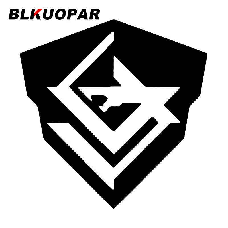 BLKUOPAR GUNDAM Grassley, искусственная защита, аниме знак, переводная картинка, водонепроницаемая, вырезанная деталь, автомобильные товары