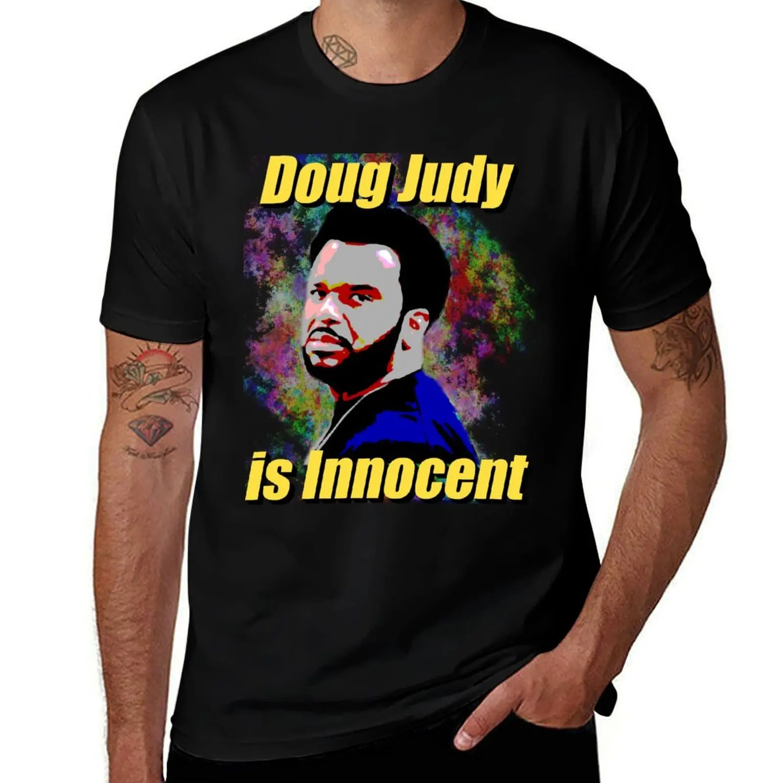 Doug Judy is Innocent T-Shirt Ultra Soft Breathable Tee Top T-Shirt