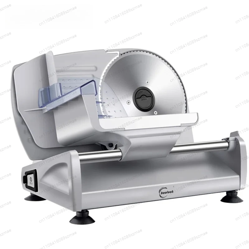 

DIVEDEER Electric Deli Meat Slicer SUS 420 Stainless Steel Blade Guard Adjustable Thickness Perfect for Home Use
