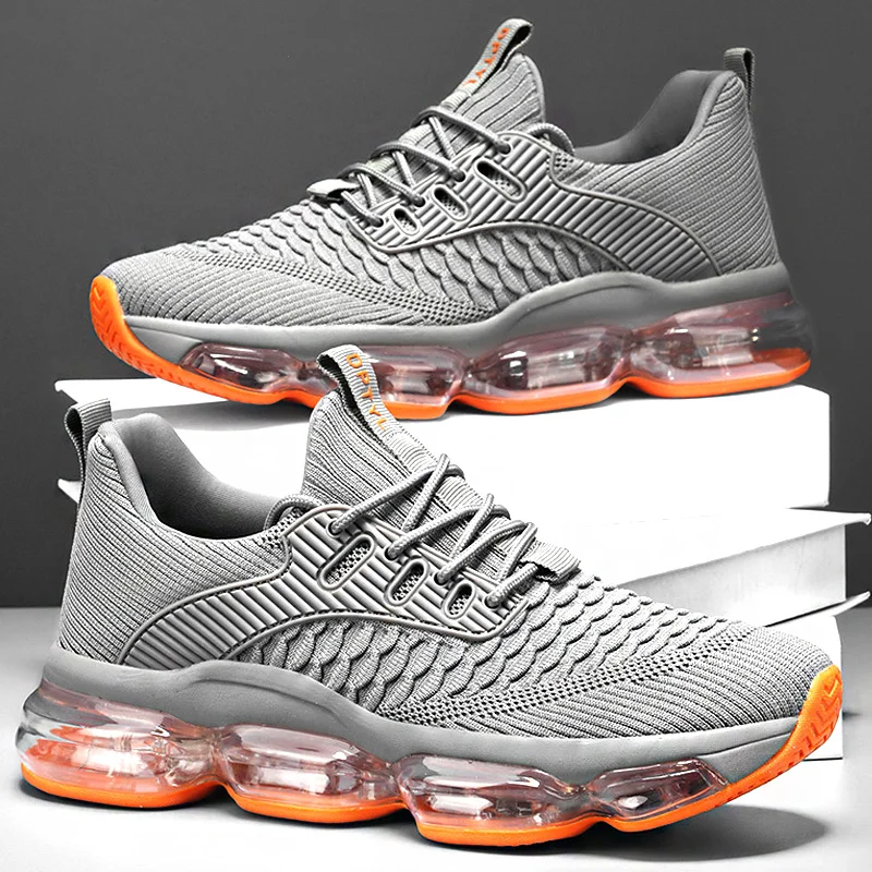 

Мужская спортивная обувь, повседневная обувь, мужские туфли, обувь больших размеров, сетчатые кроссовки с воздушной подушкой, обувь для прогулок на открытом воздухе