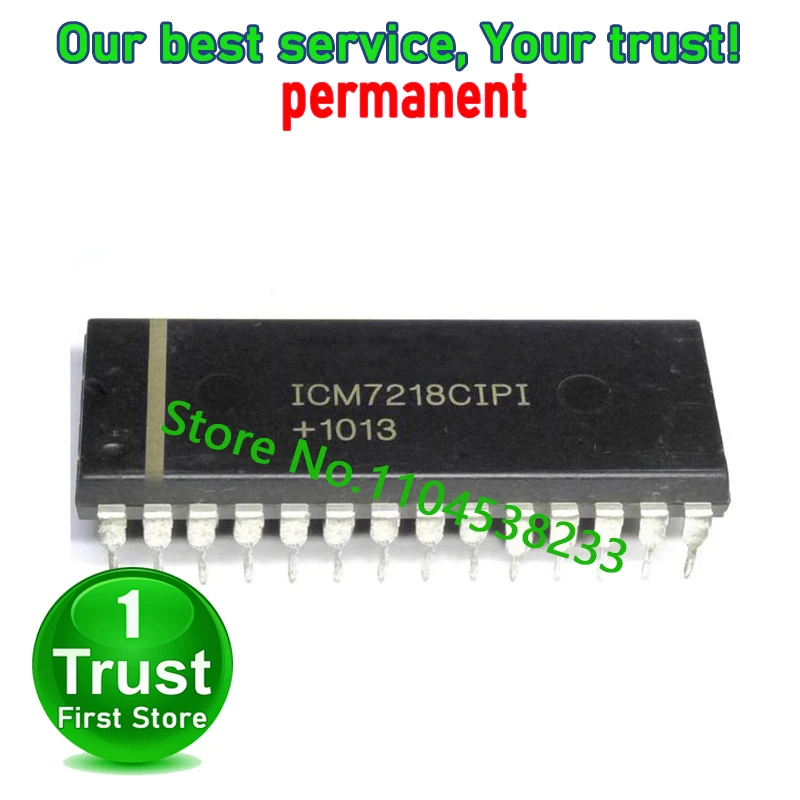 10PCS/LOT  ICM7218AIPI DIP-28  Trust First   in stock