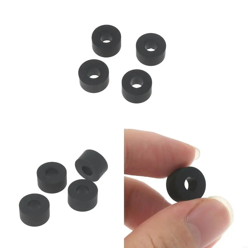 193A 5pcs 5.5x2.1x4.5mm Car Press Belt Cartridge Radio Tape Recorder Movement Rubber Pinch Roller Stereo Cassette Deck