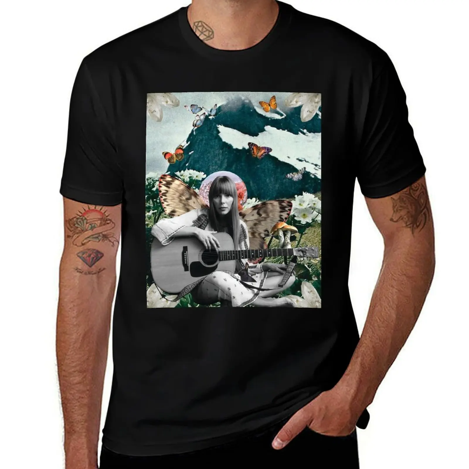 

Joni Mitchell T-Shirt Stain Resistant Casual Tee