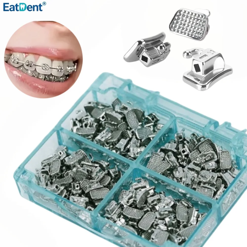 Dental Orthodontic Buccal Tubes Bondable Monoblock Non-Convertible Roth MBT 022 Slot for 1st/2nd Molar Dentistry Ortho Materials