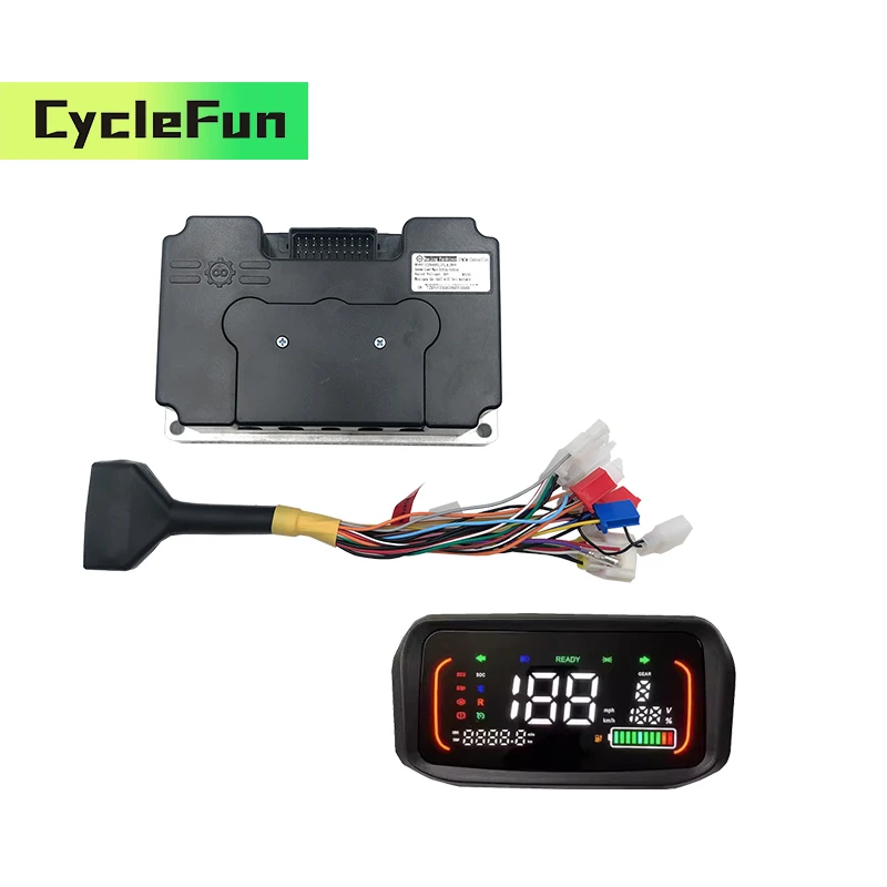 

Новый контроллер FarDriver V2 ND72340 2000-3000 Вт, 120 А, программируемый контроллер постоянного тока с дисплеем спидометра N7