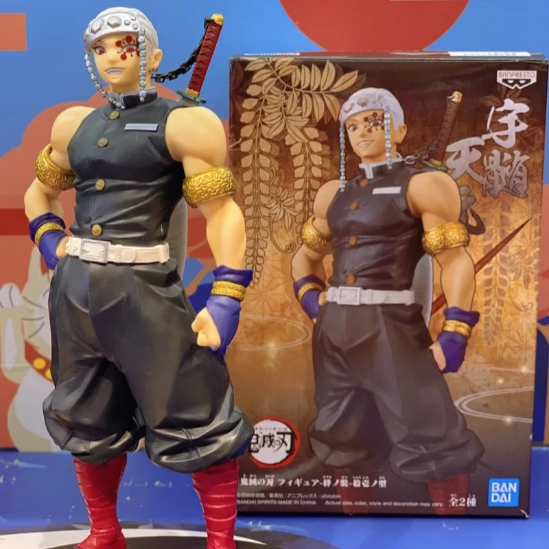 

In Stock Genuine Bandai Banpresto Demon Slayer Uzui Tengen Kizuna No Sou Anime Action Figure Toy Gift Model Toy Collection Gifts