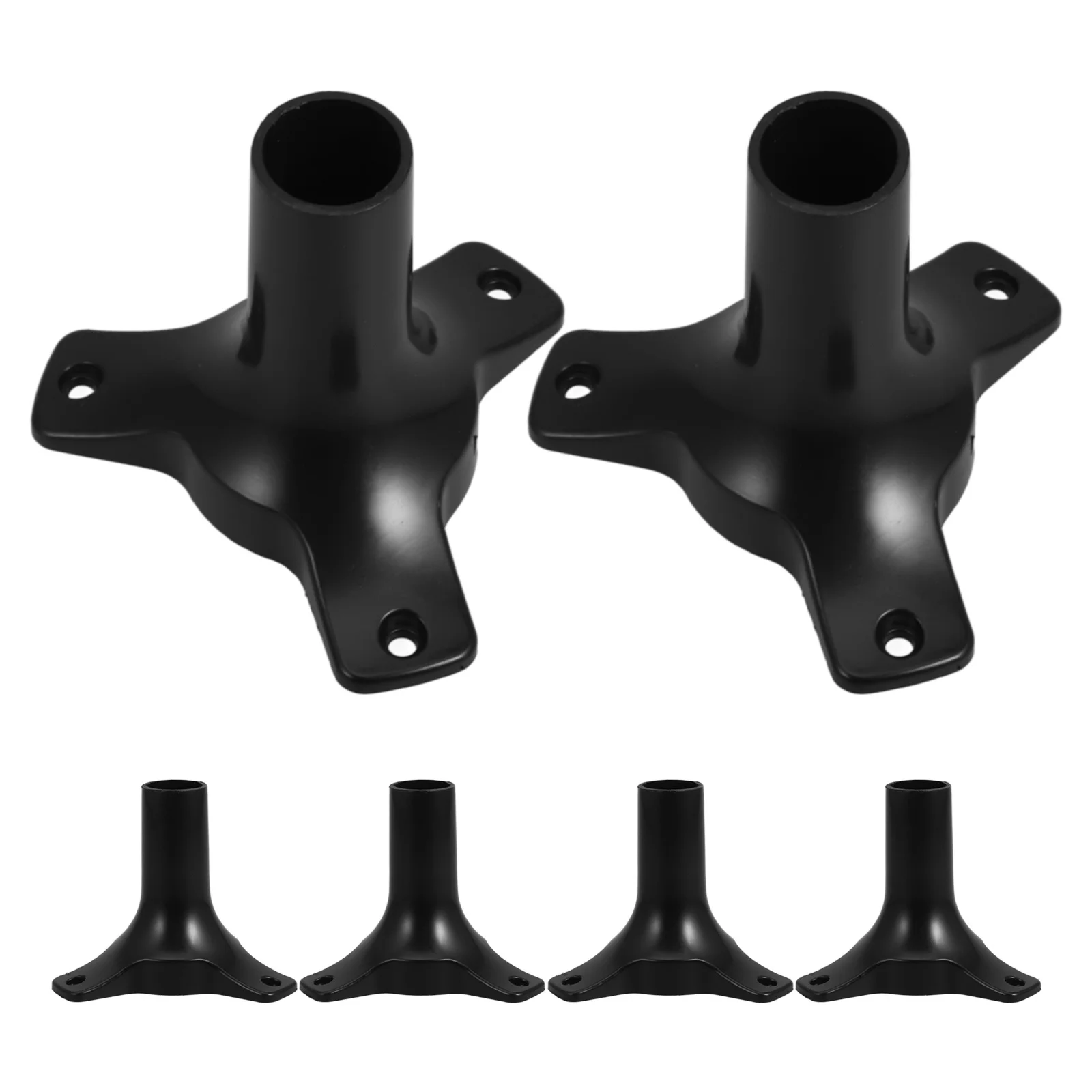 

6Pcs Yard Lamp Base Lightweight Sturdy ABS Material Long Term Durability Easy to Assemble Multi Use Light Holder