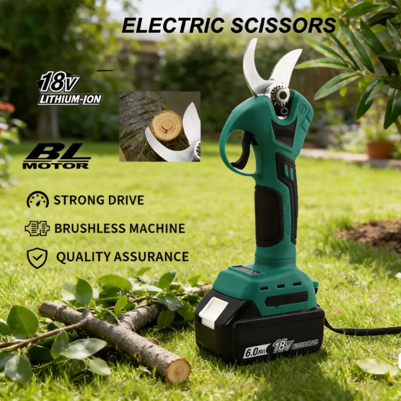 

2026 New For Makita 18v Battery Professional Cordless Electrician Scissor Wireless Drilling Tool Garden Trimmer️️️