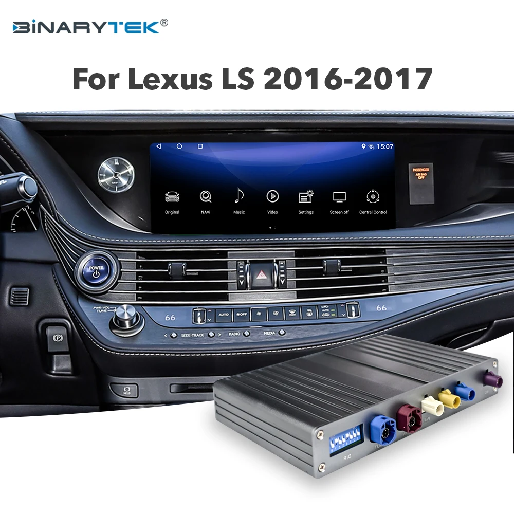 NewFor Lexus LS 2016-2017 Android Interface Module with Wireless Android Auto & CarPlay Qualcomm Binarytek