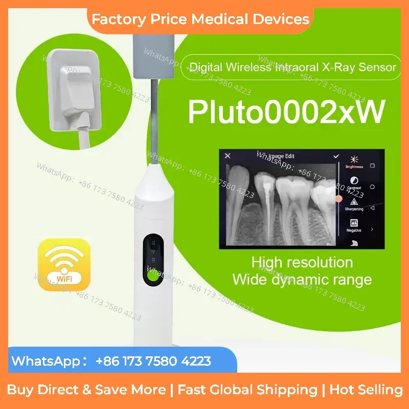 2026 IRAY 0002XW Wireless Sensor Intraoral Handheld Digital Detector APS CMOS Can Connect Canis Radiation fastshipping