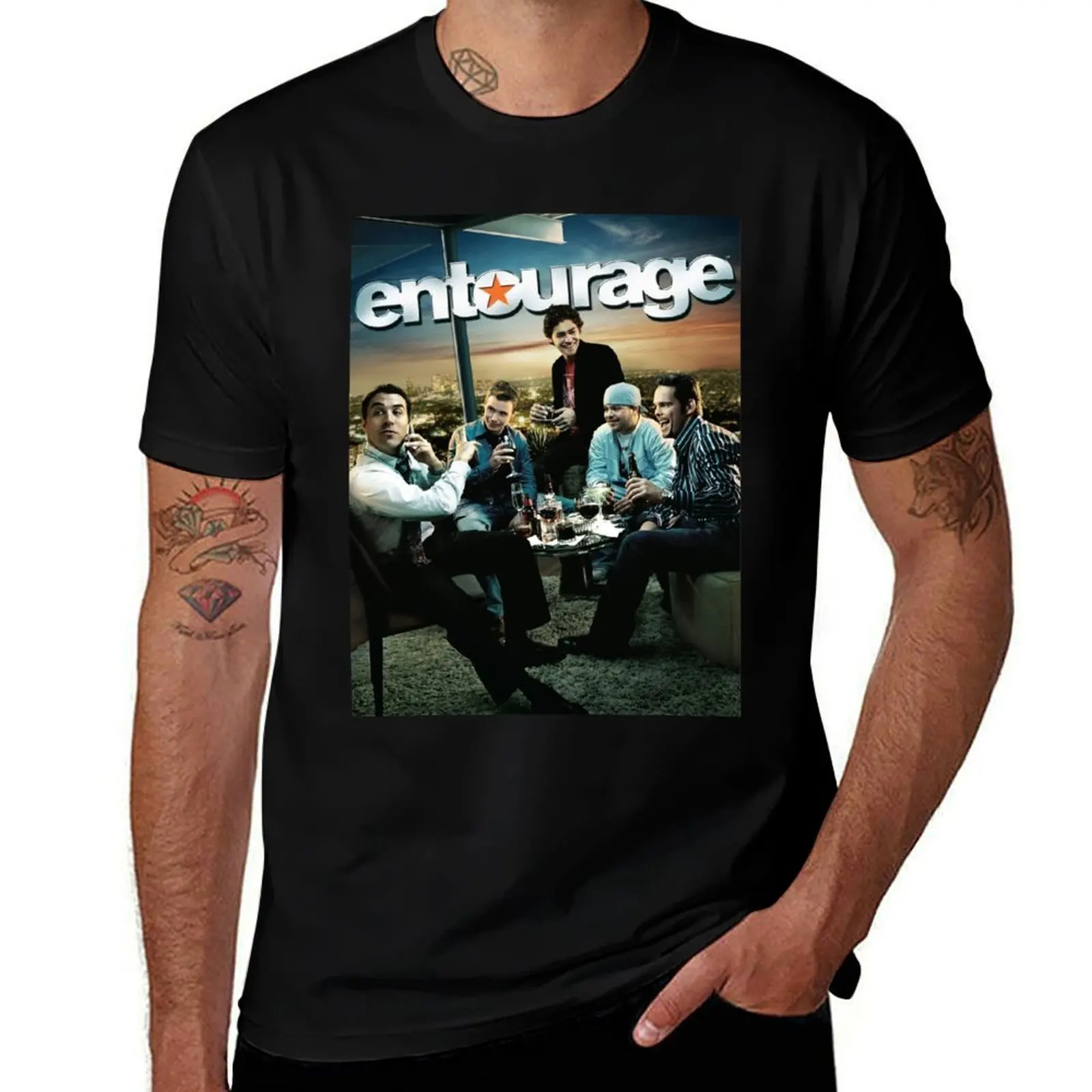 

Entourage Series 2004 T-Shirt Work Outdoor T-Shirt for Men