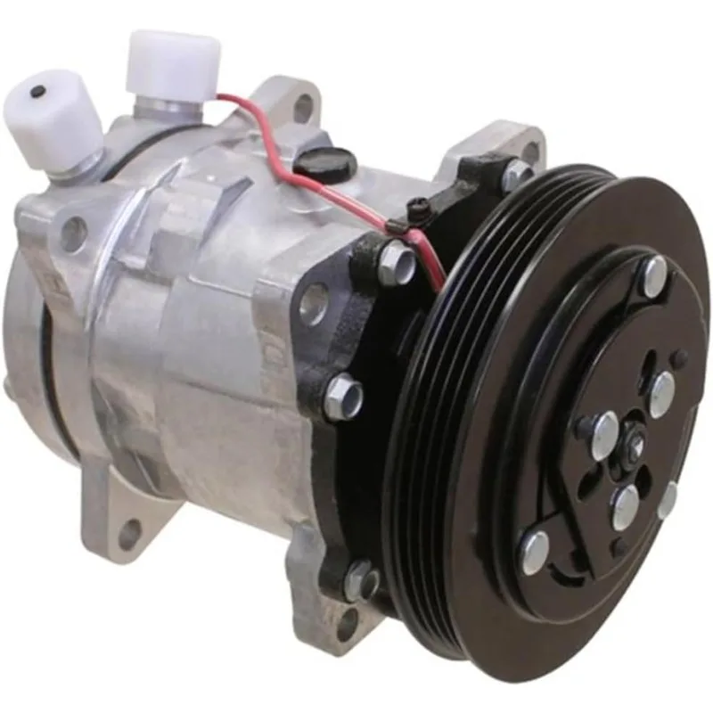 

12V SD5H11 AC Compressor 84321961 47741862 For New Holland Loader L225 L221 L228 L223 L230 C227 C232 L234 C238