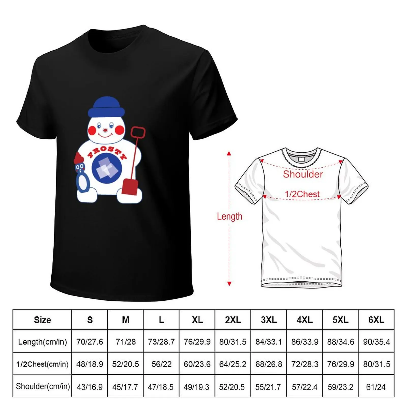 Mr Frosty and penguin Christmas T-Shirt t shirt personalised T-Shirt