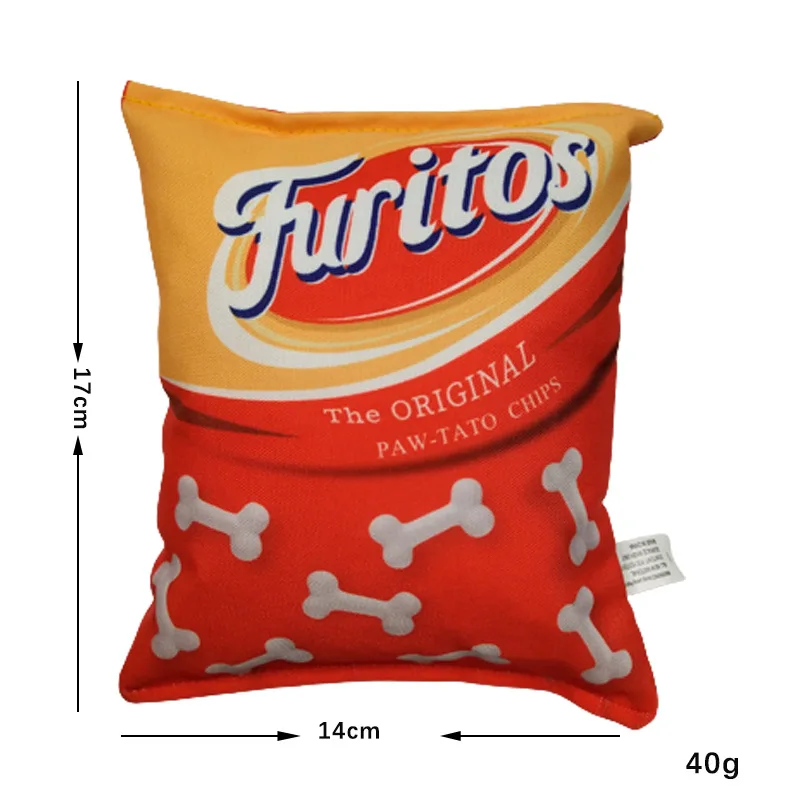 Crisp Packet Plush Dog Toys – Crinkle & Squeak
