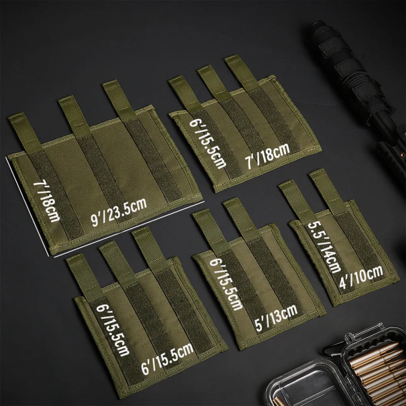 Sniper Suppressor Cover, Tactical Camouflage Protective Sleeve, CS Equipment,Fixed with Hook-and-Loop Fastener and Straps