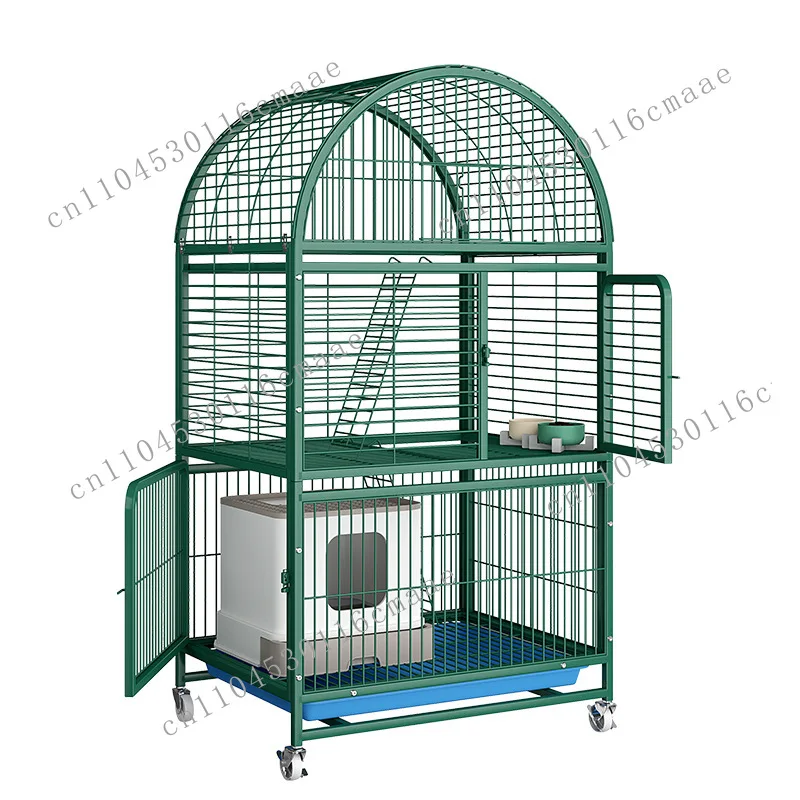 NEW Cat Cage Large Space Multi-layer Indoor Household Cat Villa Two-layer Cat Nest