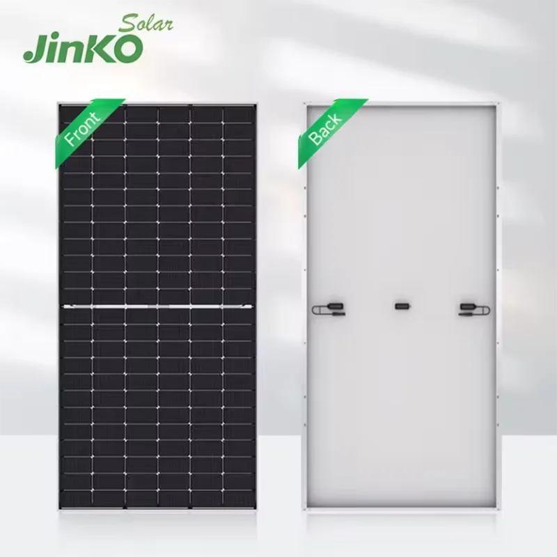 Jinko-Panel Solar de 580w, 585W, 590w, 595w, 600W, 605w, tipo N, módulo fotovoltaico de media celda 72, sistema de carrito solar en Pakistán, 144