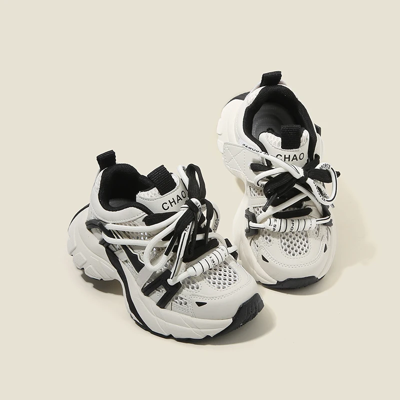 

Children's sports fashion girls' single shoes spring and summer children's leisure mesh shoes boys' fashion new style