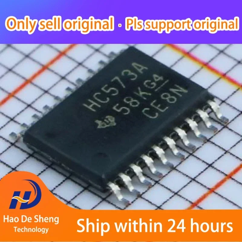 10PCS/LOT SN74HC573APWR TSSOP-20  New Original In Stock