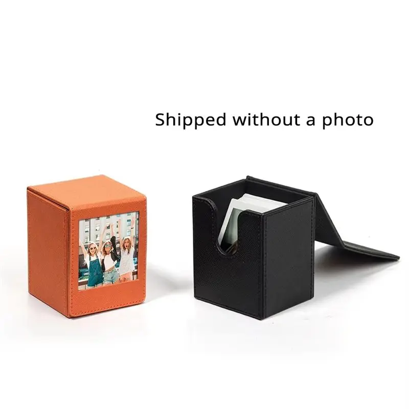 Square Film Frame Photo Storage Box For Fujifilm Instant Film Cameras SQ40 SQ10 Square Link Printer PVC Picture Display