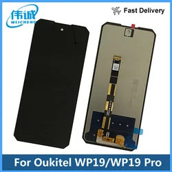 New Original For OUKITEL WP19 LCD Display Touch Screen Digitizer Assembly For OUKITEL WP19Pro Display LCD Screen Repair Parts