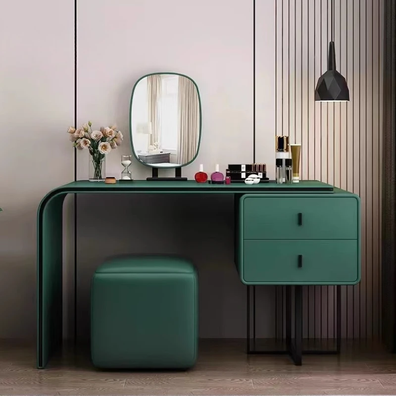 

Modern Green Dressing Table Makeup Apartment White Black Dressing Table Comfortable Drawer Tocador Maquillaje Home Furniture