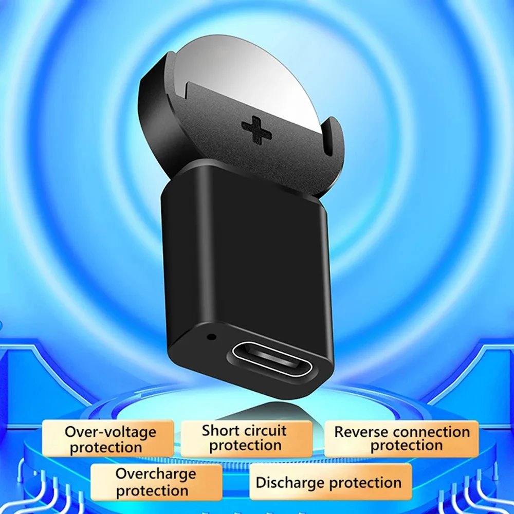 Rechargeable Li-Ion Coin Button Cells Charger for LIR2032,LIR1632,LIR2025,LIR2016,LIR2032H Batteries Power Charger