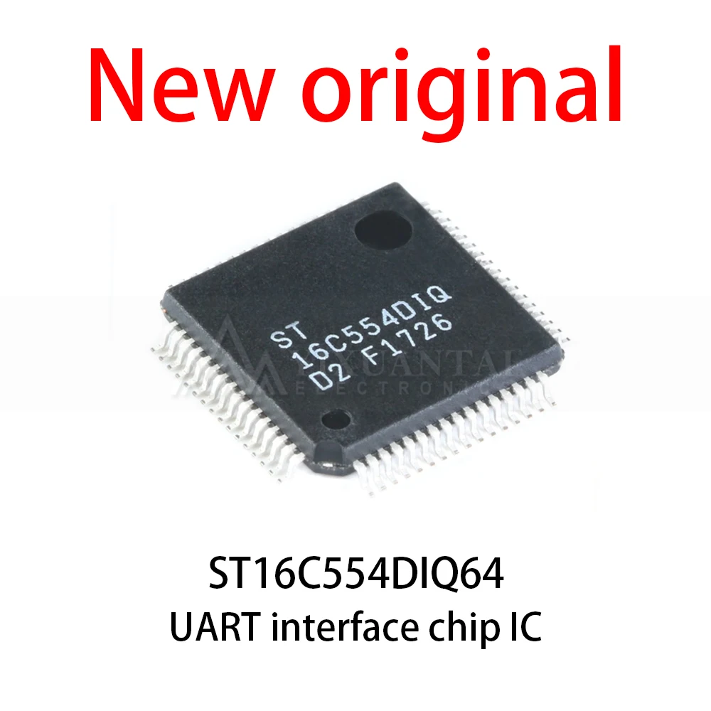 5-20Pcs/Lot New original patch ST16C554DIQ64-F ST16C554DIQ64 ST16C554TQFP-64 UART interface chip IC price advantage ﻿