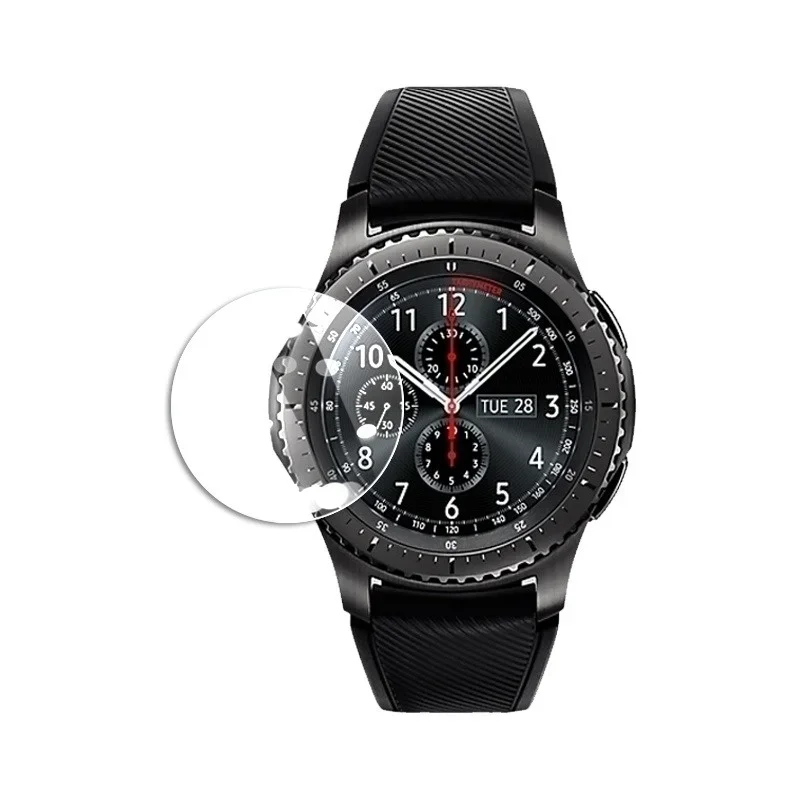 For Samsung Gear Sport Gear 2 3 4 Zero Shockproof Tempered Glass Screen Guard HD 9H Scratch-Resistant Bubble-Free